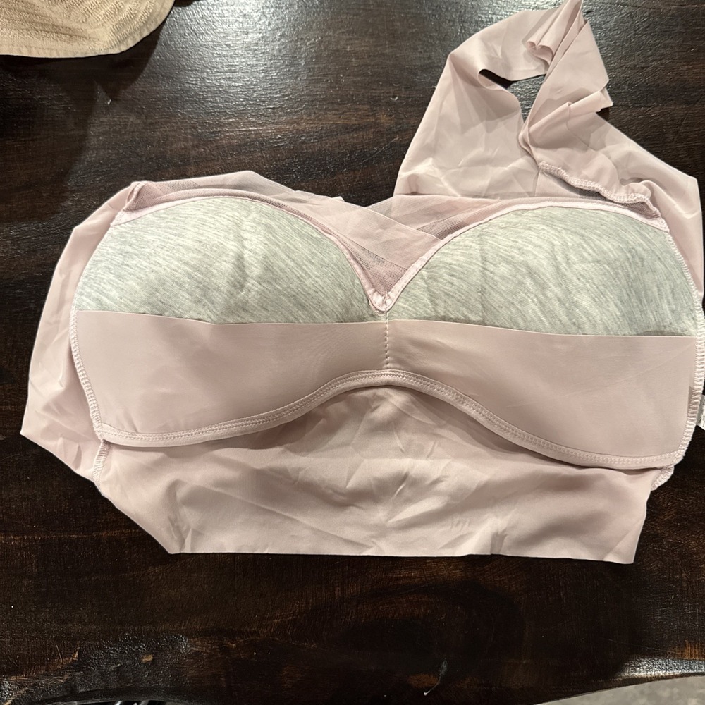 Women's Blue Padded Bralette - Size 2XL- Seamless &‎ Comfortable Fit runs big - Picture 9 of 10